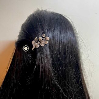 Rustic Romance Phool Patti Hair Pin