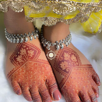 Utsav Paisley Anklet