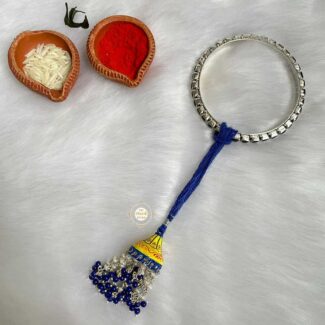 Sterling Silver 'Celebrations' Hand Painted Lumba Rakhi