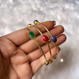 Through Thick And Thin Stone Bangle