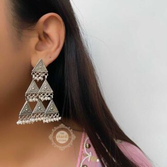 Ruhaniyat Trikona Earring