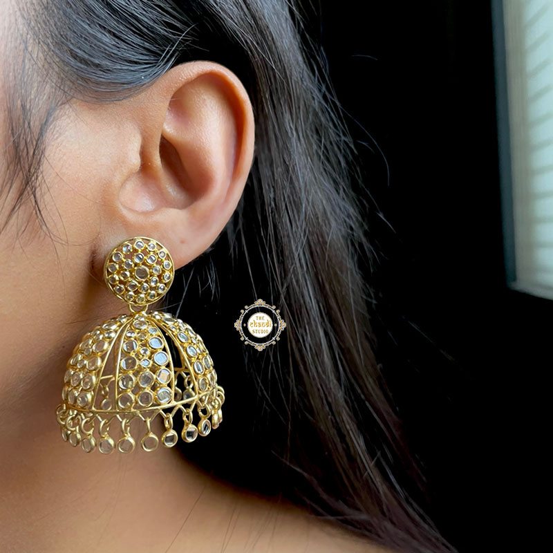 Bold & Bling Statement Jhumka