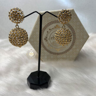 Bold &Amp; Bling Ball Jhumki