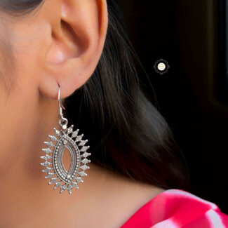 Statement Rawa Hoop Earring