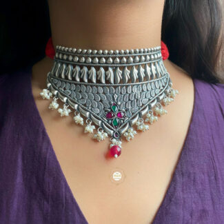 Jashn Pearl Thread Necklace?Set