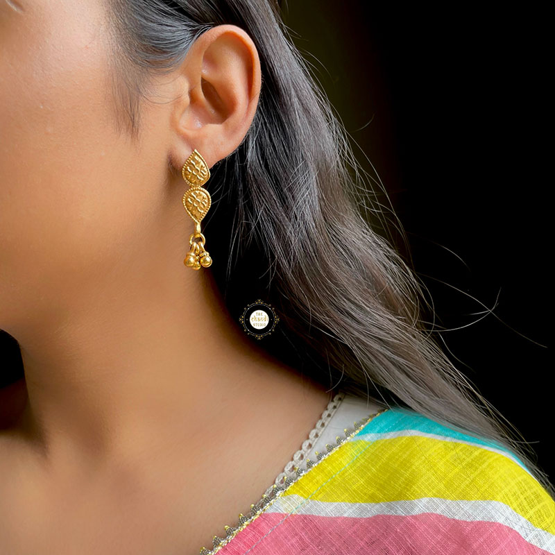 Timeless Leaf Ghungroo?Earring