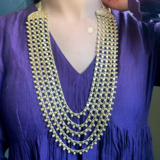 Full Gold Maharani Layered Necklace