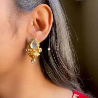 Little Full Gold Earring