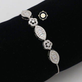 Sparkling Treasure Bloom Adjustable Bracelet